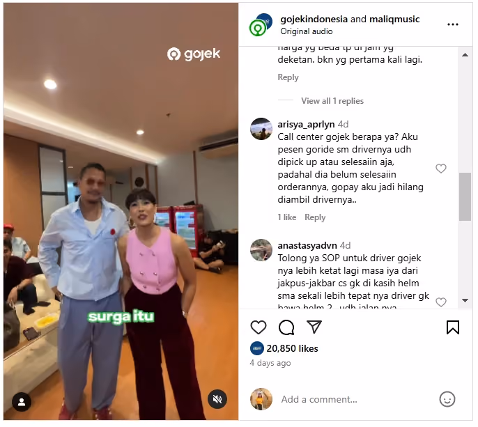 ide konten instagram tentang kolaborasi influencer