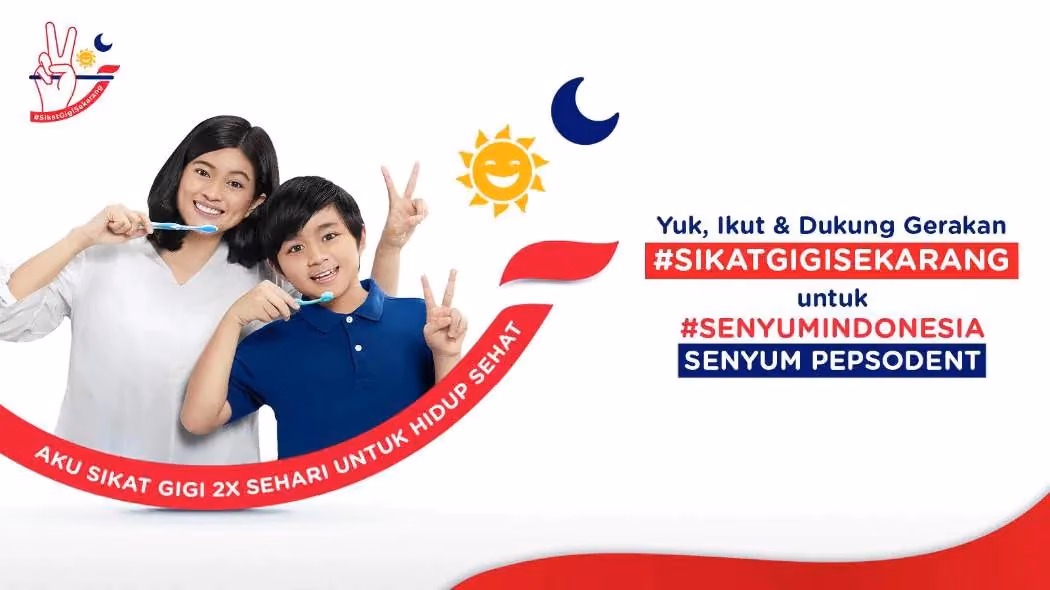 campaign yang berhasil yakni pepsodent