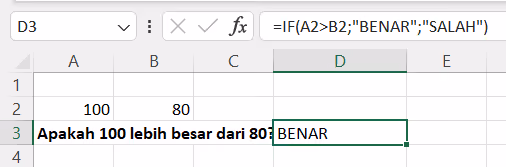 rumus IF excel