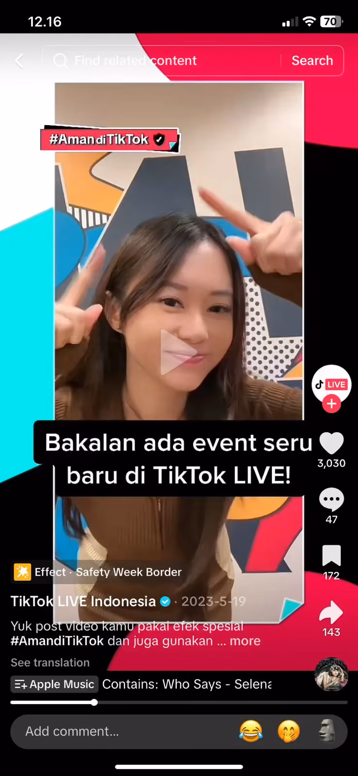 ide konten tiktok hastagh challenge