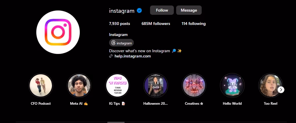 syarat Centang Biru Instagram