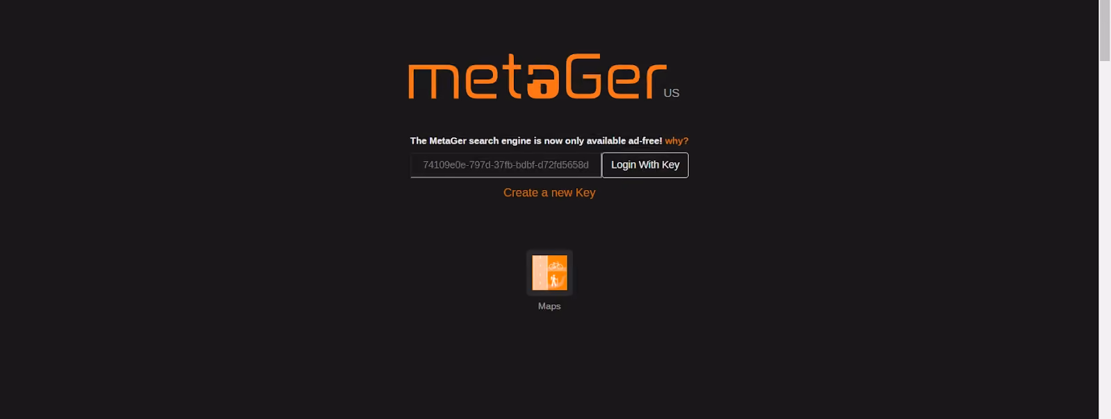 Situs Selain Yandex: metager