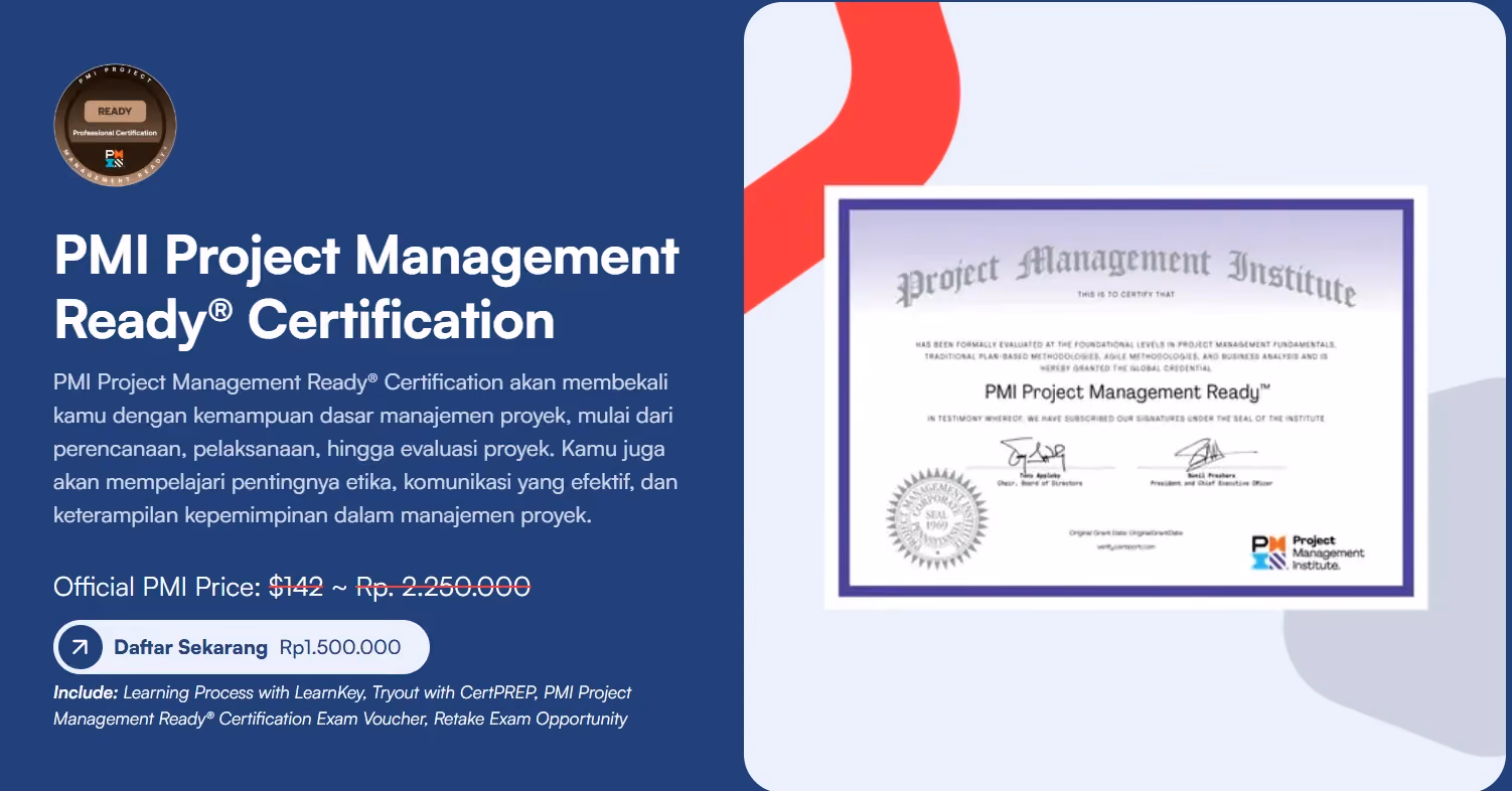 sertifikasi project management