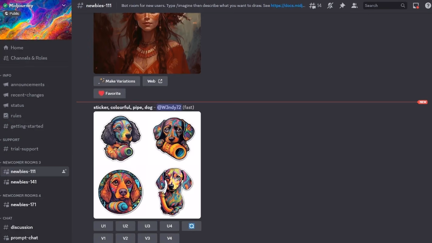 Cara Menggunakan Midjourney di Discord