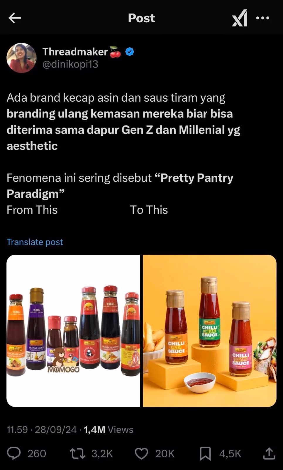 contoh jenis thread transformasional