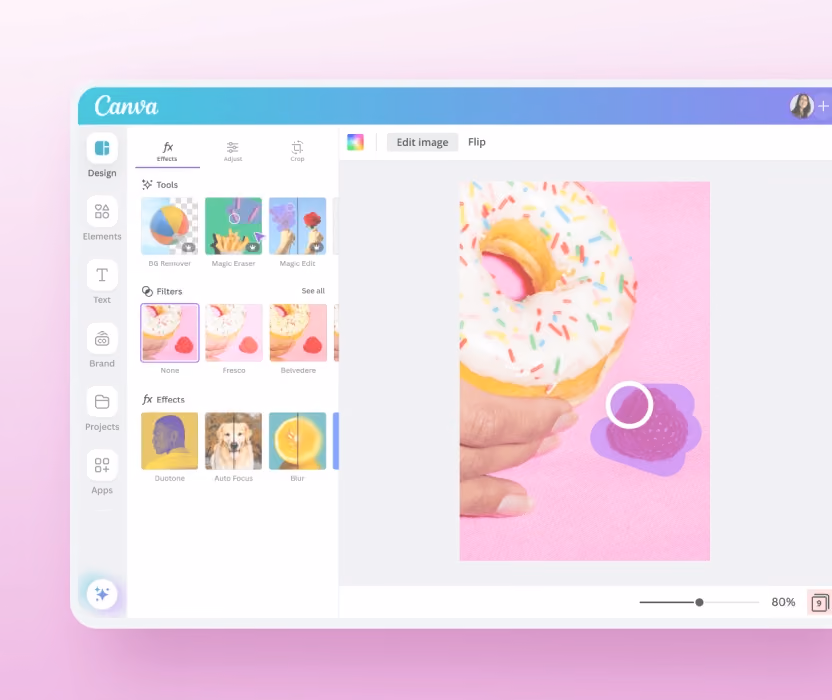 tools AI pembuat video: CANVA