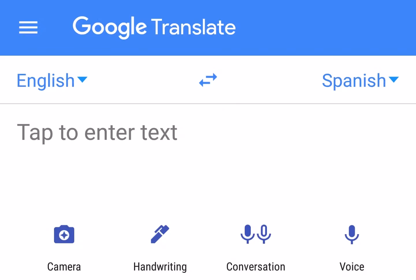 terjemahan ai: google translate