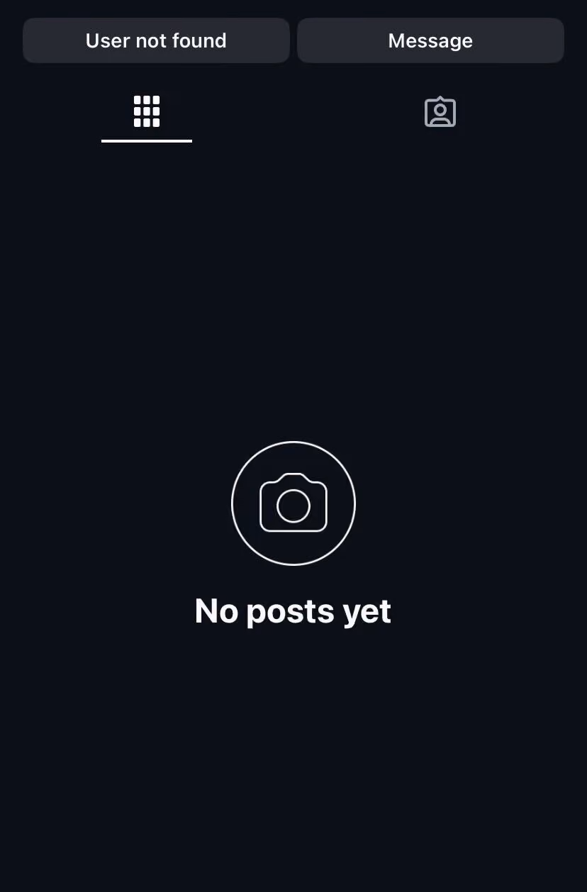 user not found di instagram sebagai ciri-ciri instagram diblokir