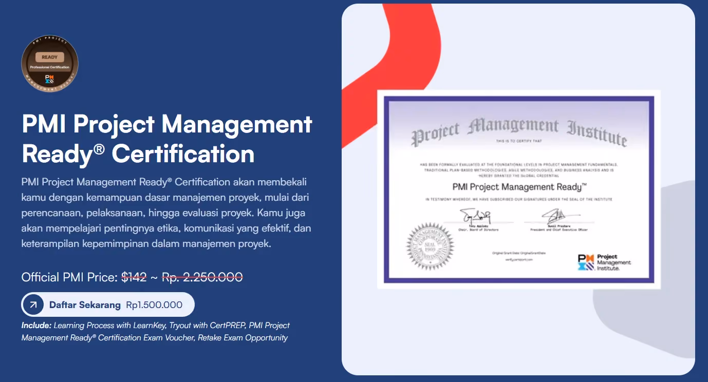 sertifikasi project management
