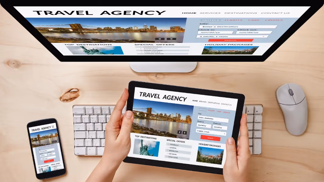 contoh inovasi produk: online travel agency