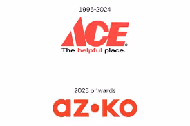 rebranding ace hardware menjadi azko