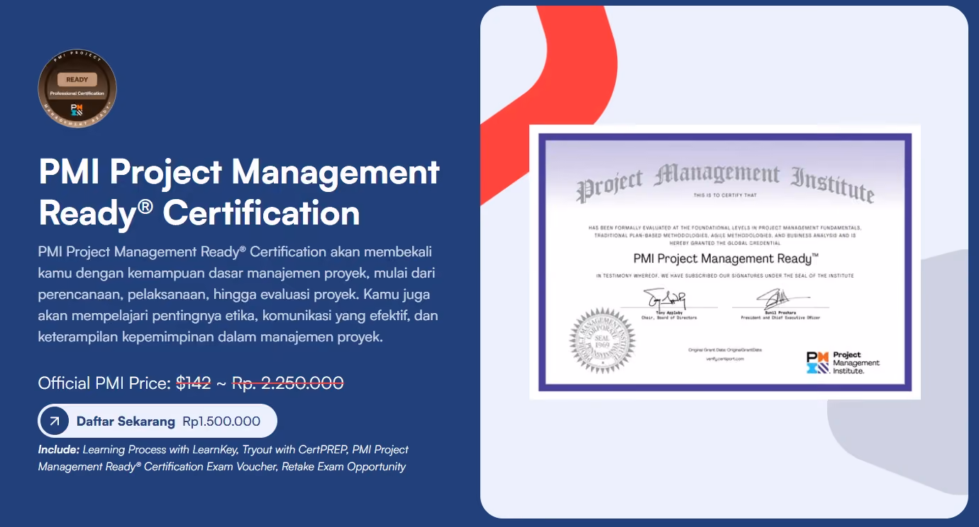 sertifikasi project management