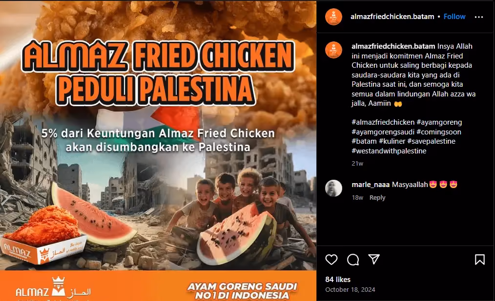 Spiritual Value almaz fried chicken