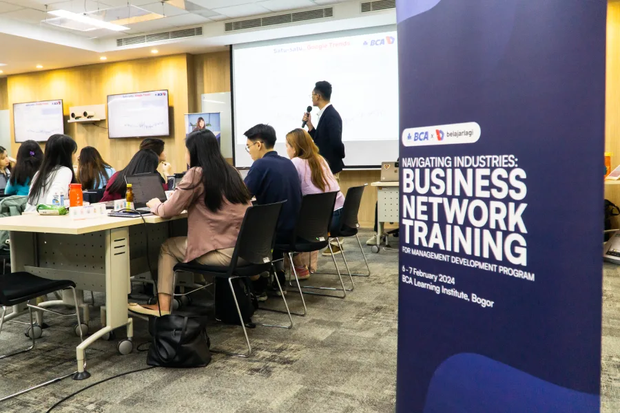 Training MDP BCA oleh Belajarlagi