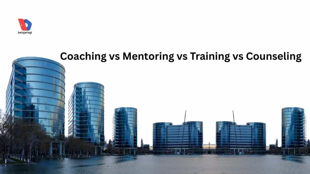 Perbedaan Coaching, Mentoring, Training, dan Counseling