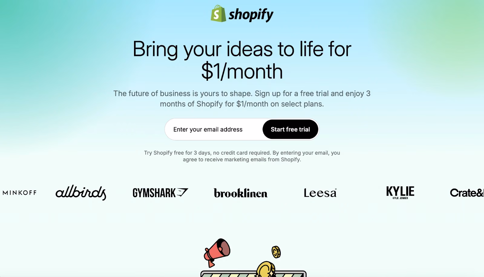 Shopify Free Trial