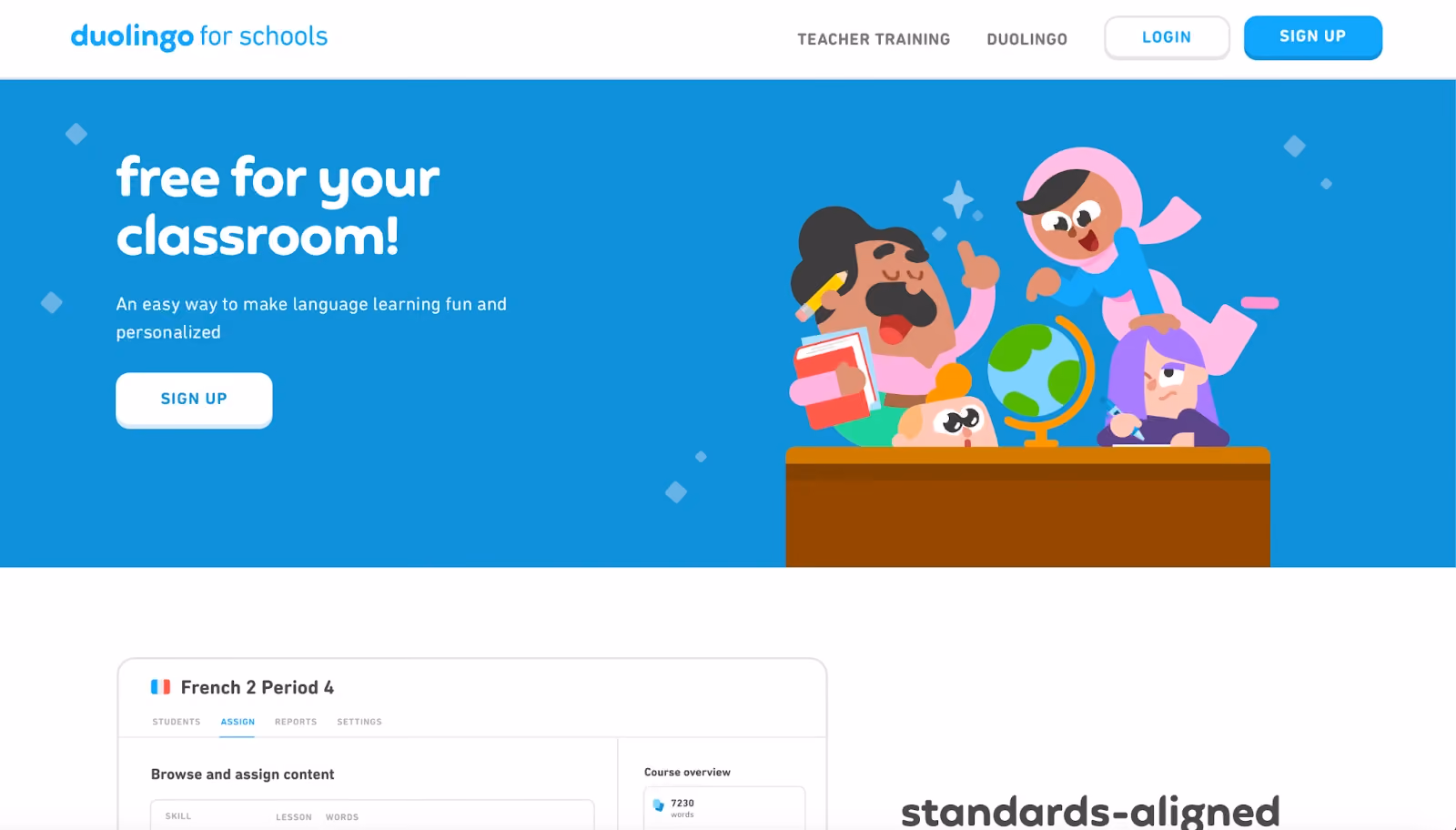 Duolingo for Schools