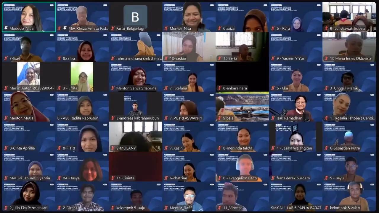 Pelatihan Digital Marketing Terstruktur dan Sertifikasi BNSP