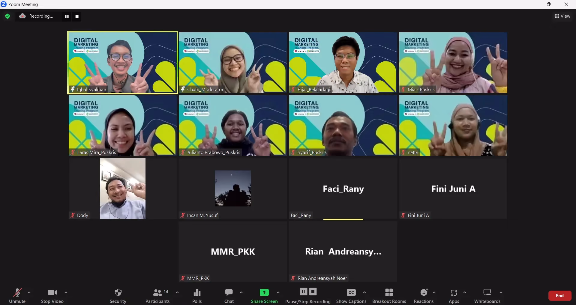 pelatihan digital marketing kemenkes