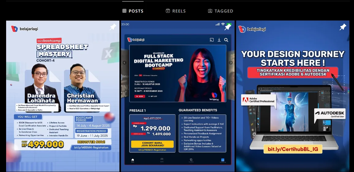 contoh social media marketing