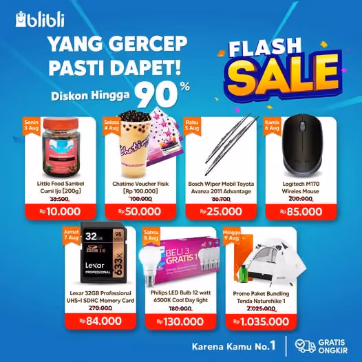contoh copywriting: urgent headline