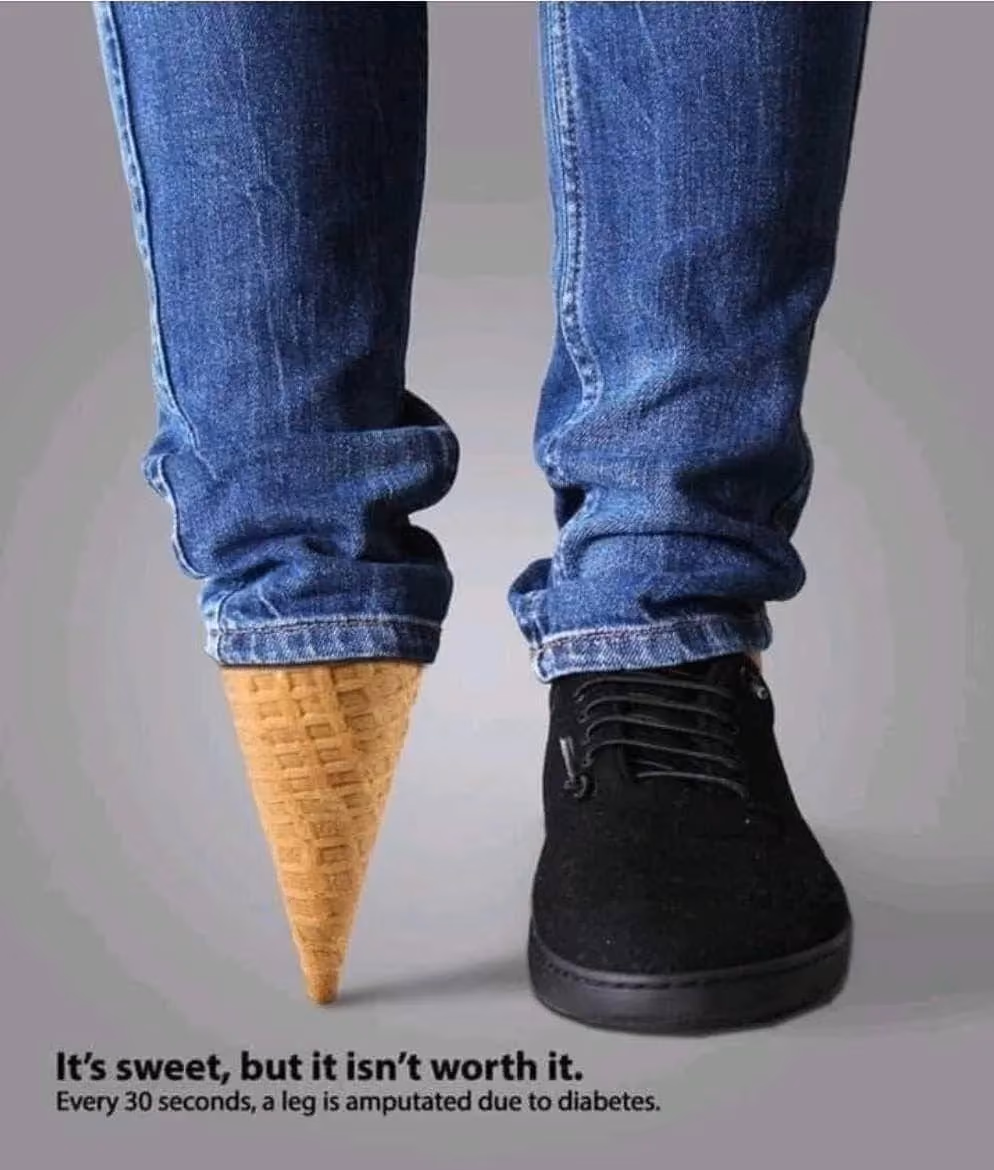 Iklan Mengurangi Makanan Manis