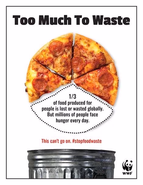 Iklan Anti Membuang Makanan