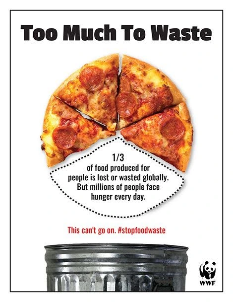 Iklan Anti Membuang Makanan