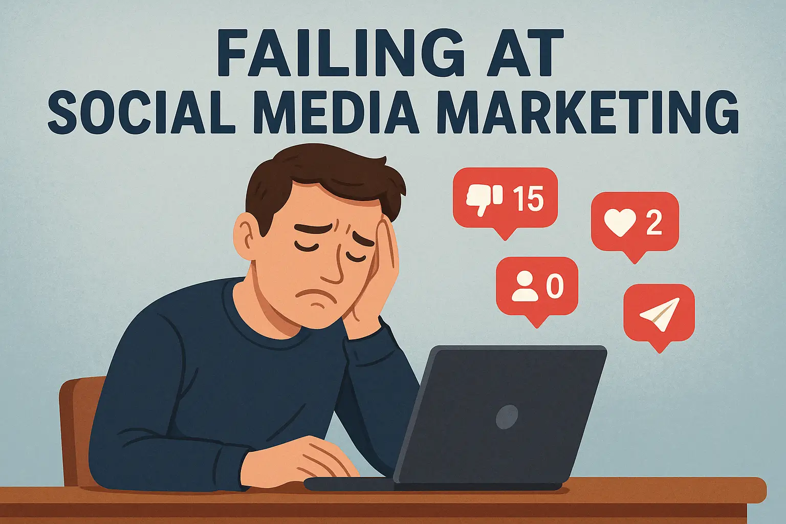 Kenapa Pemula Sering Gagal di Social Media?