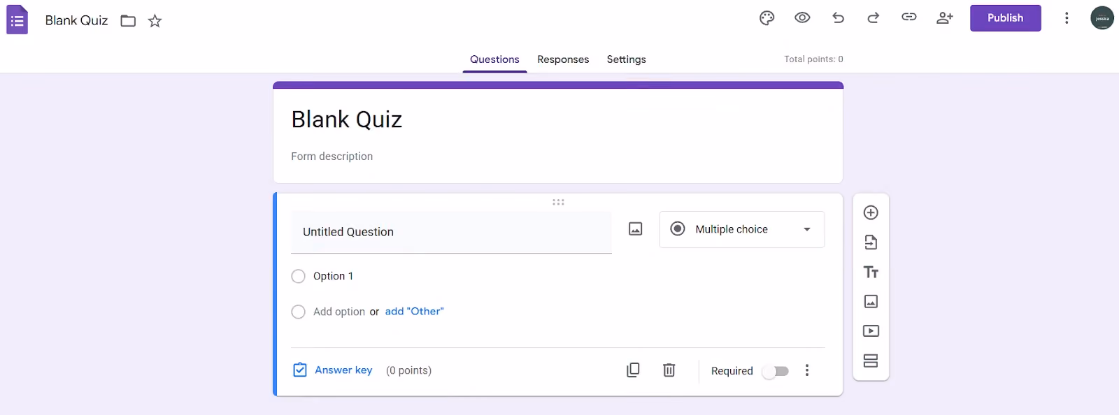 Cara membuat Google Form lewat komputer