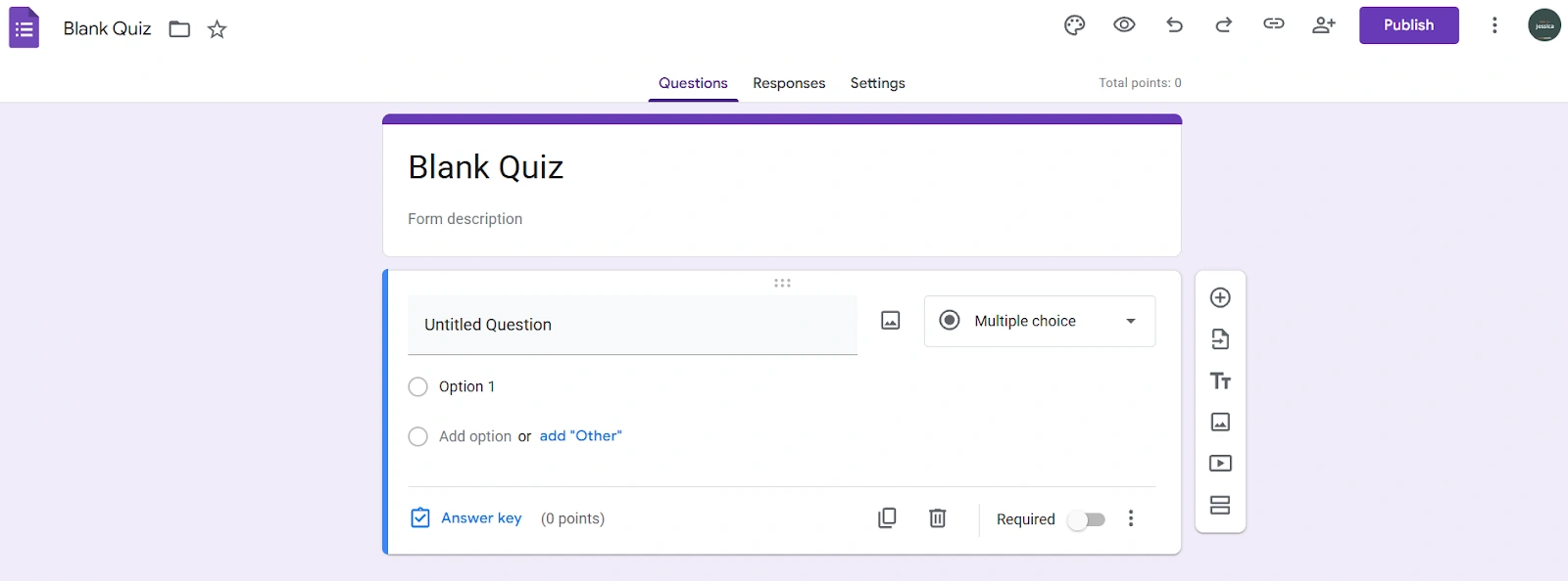 Cara membuat Google Form lewat komputer
