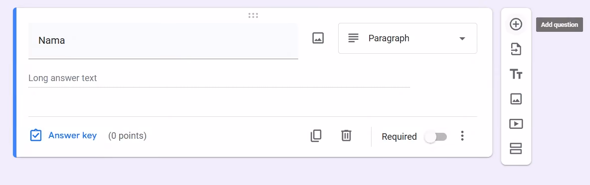 Cara membuat Google Form lewat komputer