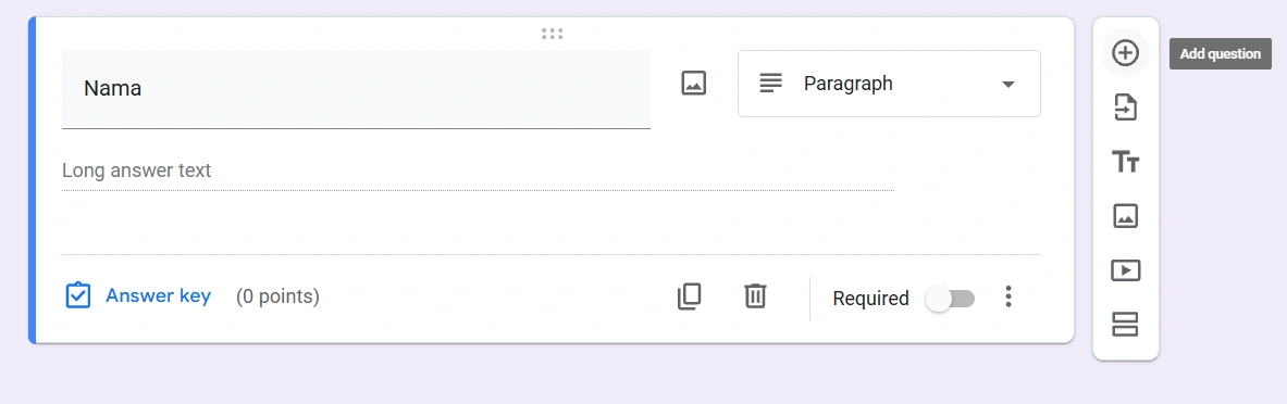 Cara membuat Google Form lewat komputer