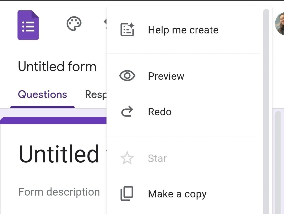 Cara membuat Google Form lewat android