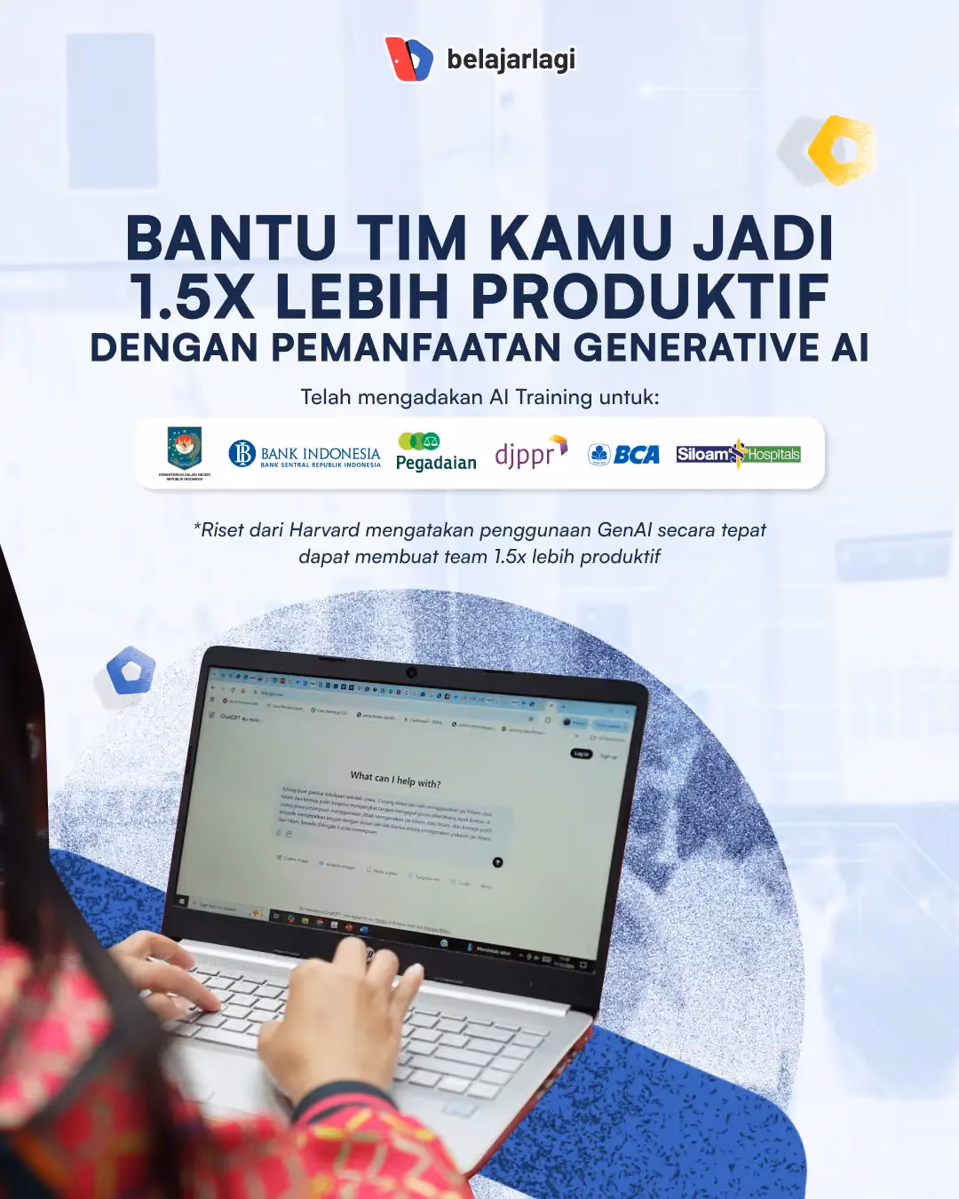 AI corporate training pelatihan karyawan