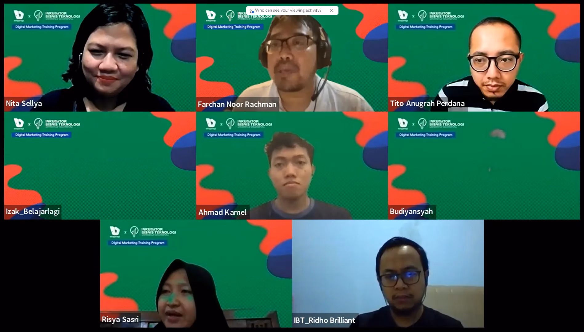 pelatihan mahasiswa