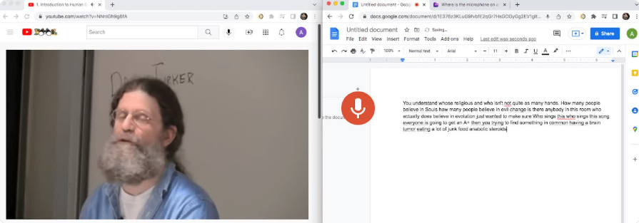 Cara transkrip video YouTube pakai google docs