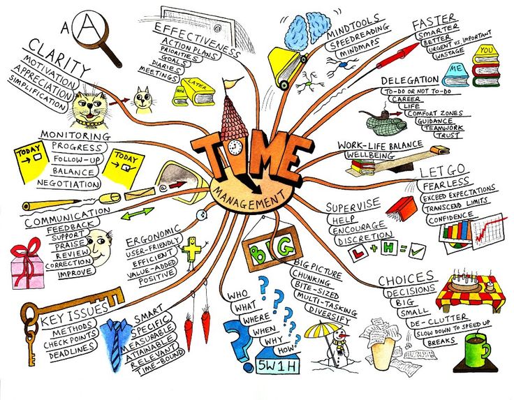 contoh Mind mapping spider map