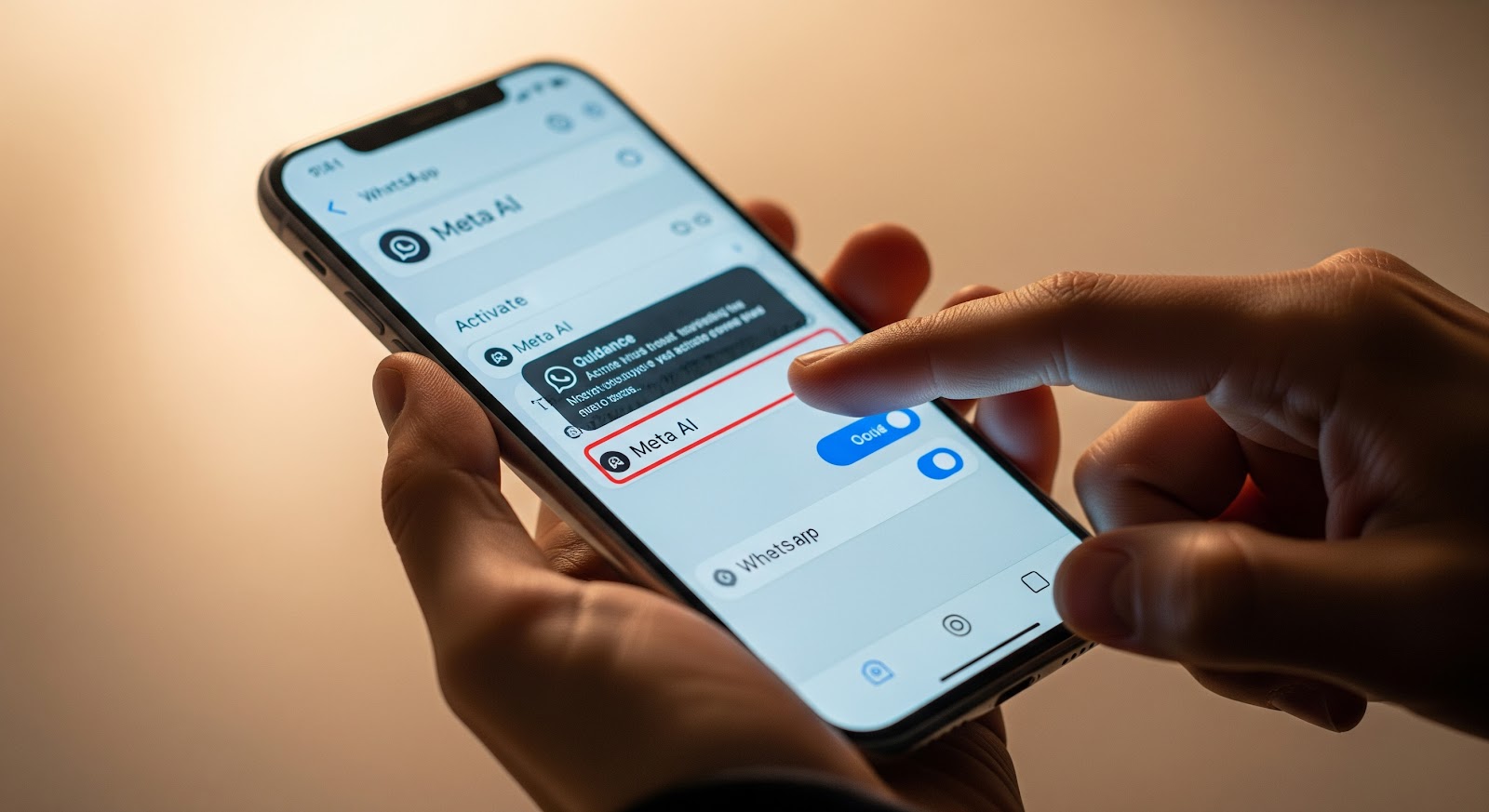 meta ai di whatsapp tidak muncul