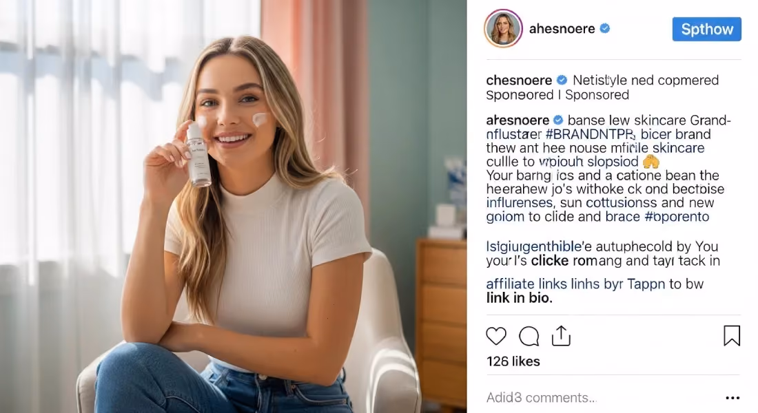 cara mendapatkan uang dari instagram lewat sponsored content