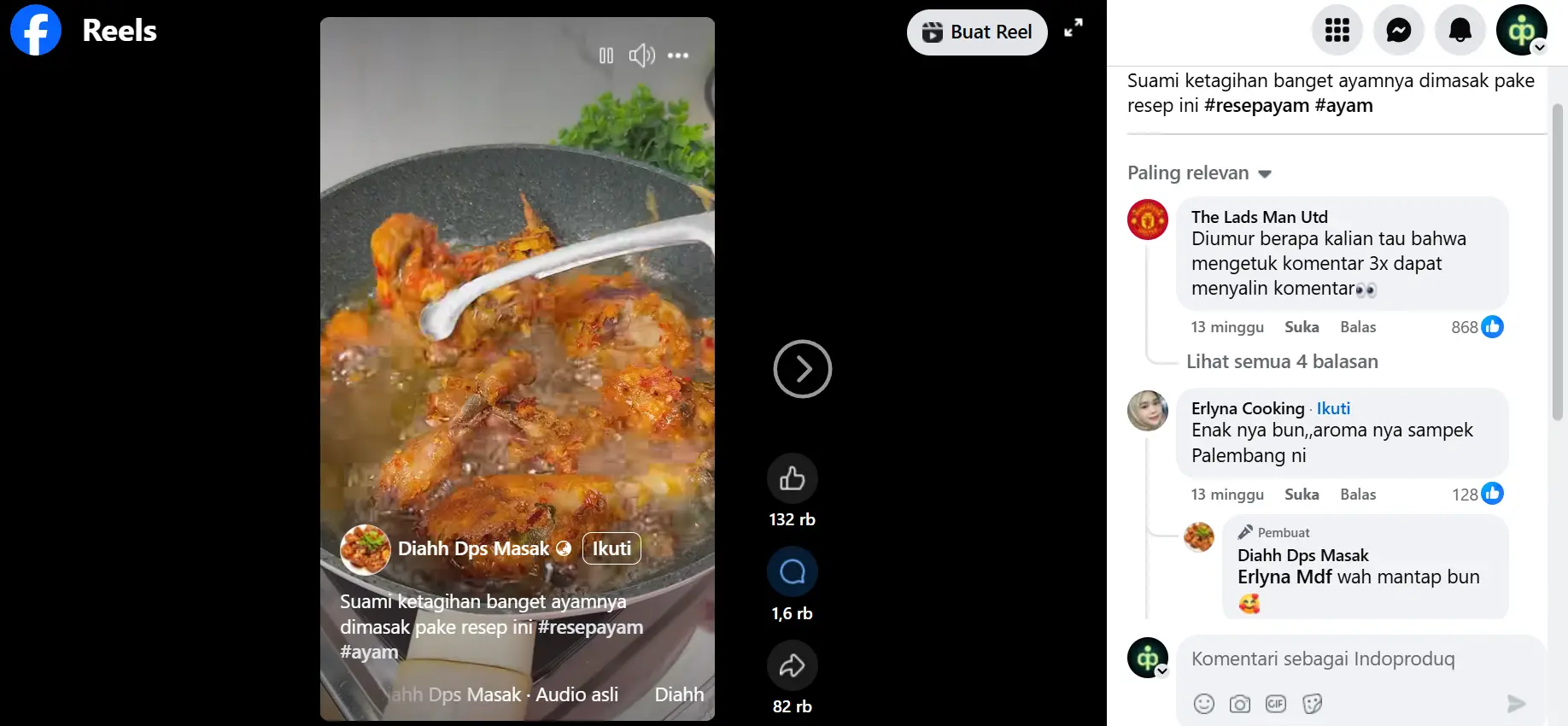 cara bikin konten facebook