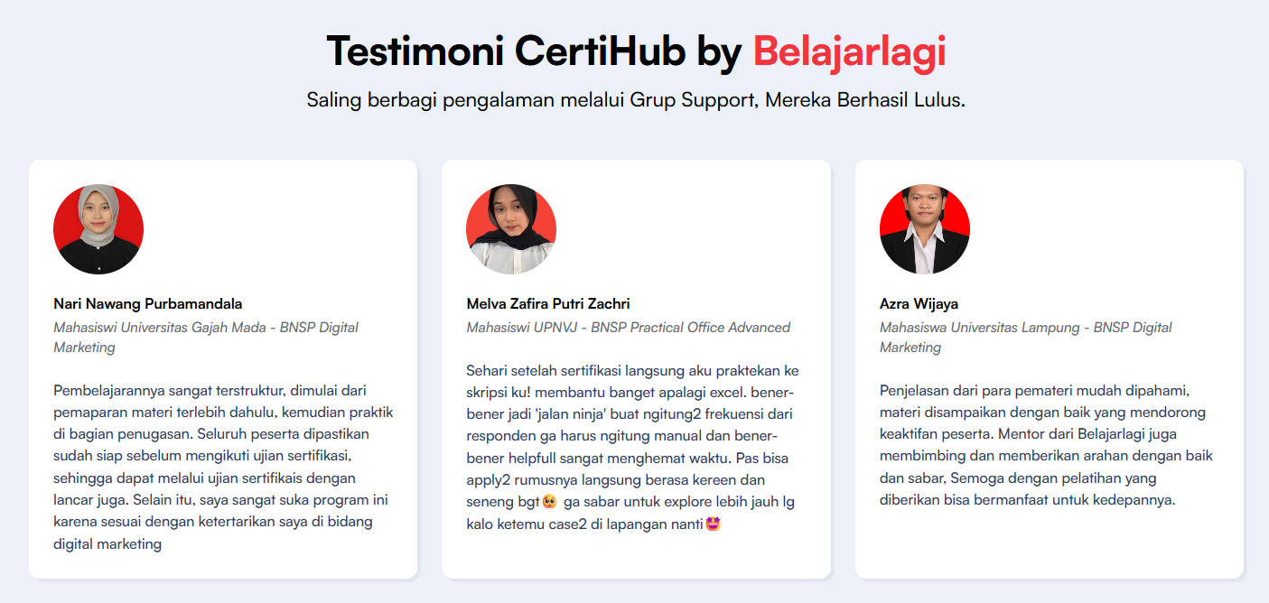 sertifikasi BNSP