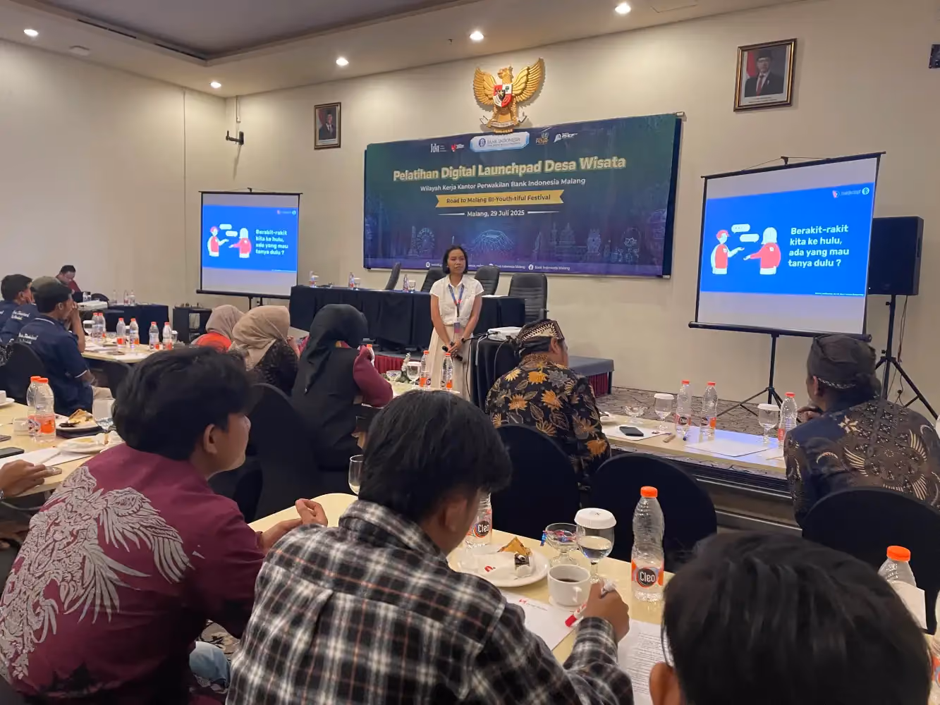 Bank Indonesia bekerja sama dengan Belajarlagi menyelenggarakan Corporate Training bertajuk “Pelatihan Digital Launchpad untuk Desa Wisata di Wilayah Kerja Kantor Perwakilan Bank Indonesia Malang”.