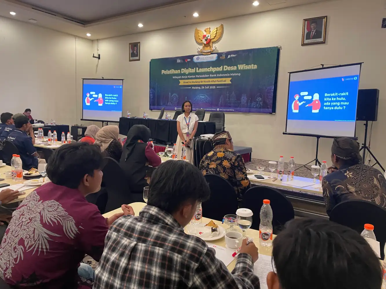 Bank Indonesia bekerja sama dengan Belajarlagi menyelenggarakan Corporate Training bertajuk “Pelatihan Digital Launchpad untuk Desa Wisata di Wilayah Kerja Kantor Perwakilan Bank Indonesia Malang”.