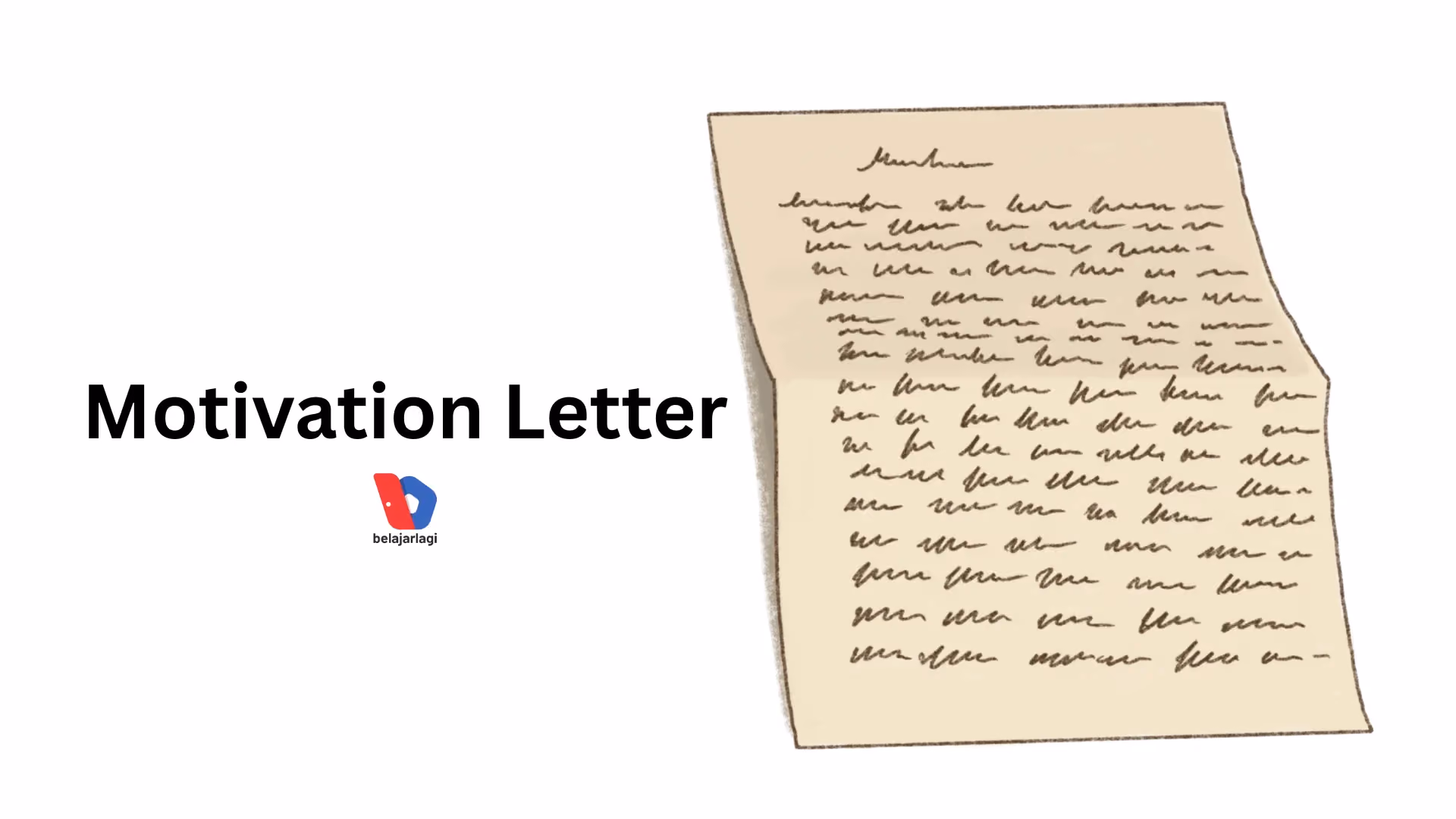 cara menulis motivation letter