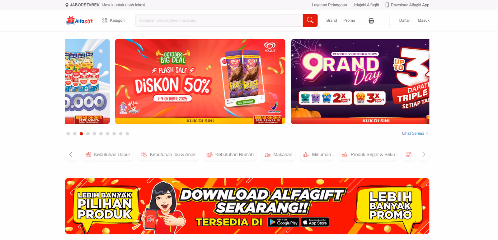 contoh website marketplace