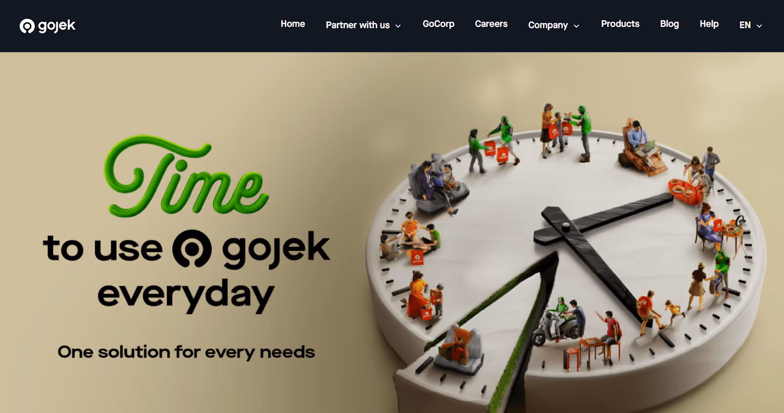 contoh website layanan