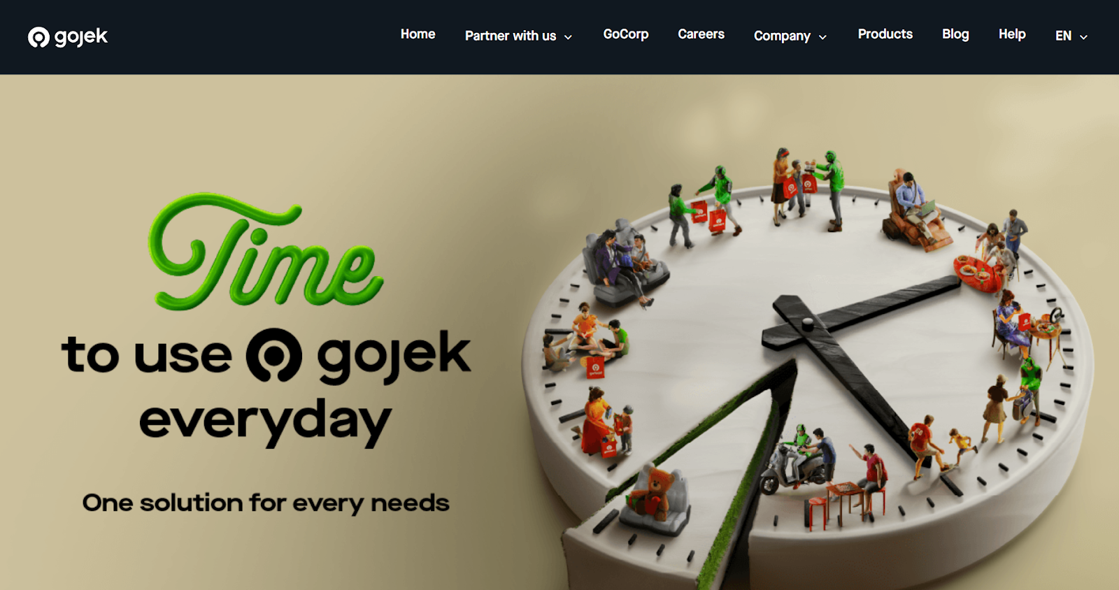 contoh website layanan
