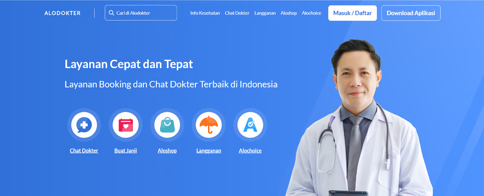 contoh website kesehatan