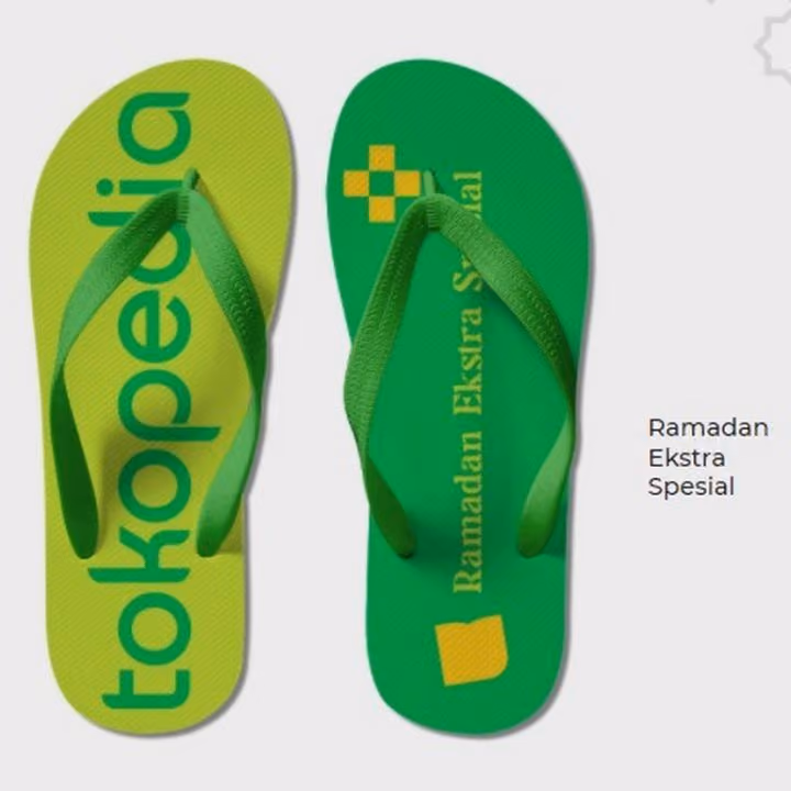teknik collaborative marketing sandal swallow dengan tokopedia